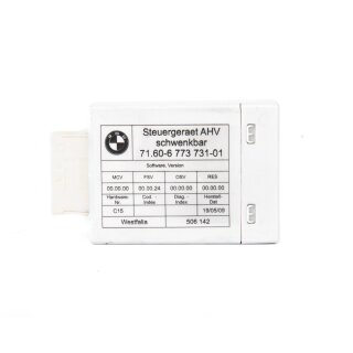 Original BMW Steuergerät 7160 6773731 Anhängerkupplung schwenkbar 12Mon Garantie